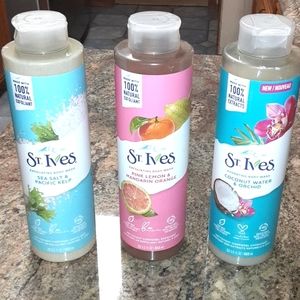 3 St. Ives Hydrating Body Wash